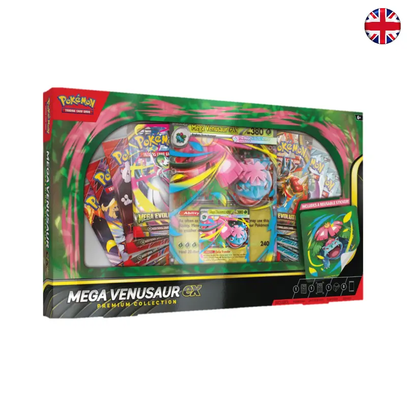 Pokémon TCG - Mega Venusaur ex Premium Collection (Inglés)