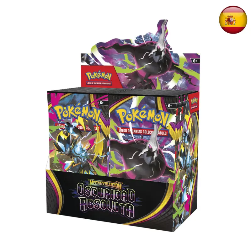 Pokémon TCG - Oscuridad Absoluta - Caja de sobres (Español)