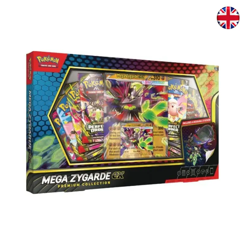 Pokémon TCG - Perfect Order - Mega Zygarde ex Premium Collection (Inglés)