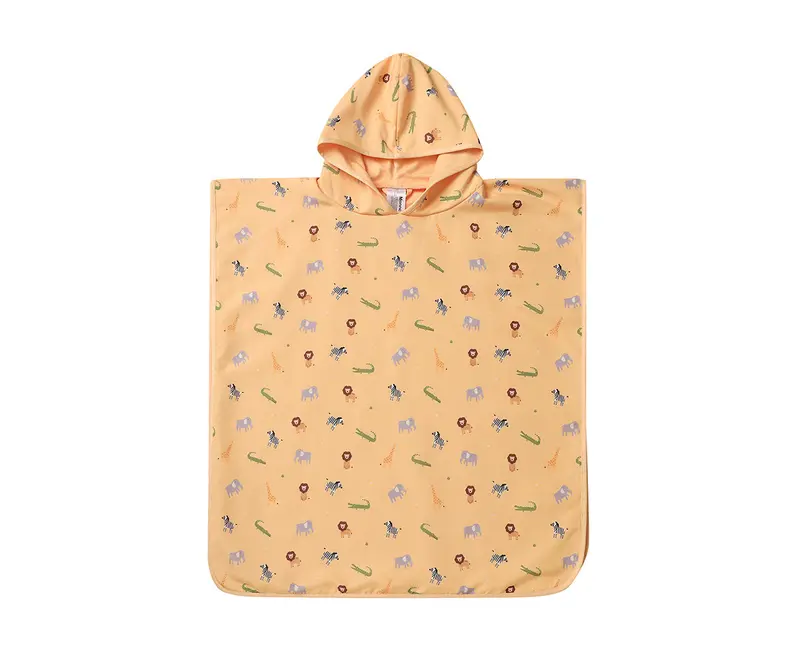 Poncho de Playa Wild Animals