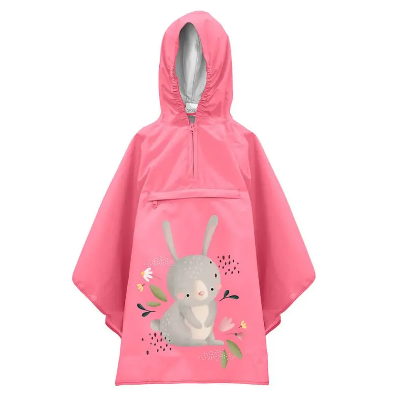 Poncho Impermeable infantil - Fluffy el Conejo