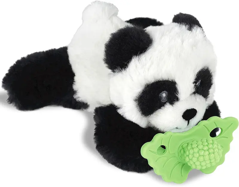 Porta chupete - mordedor oso panda razbuddy - razbaby 909pap