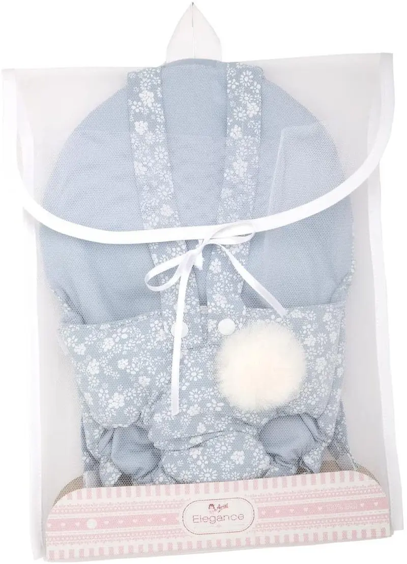 Portabebé Azul para Muñecos de 45 cm - Arias 6321