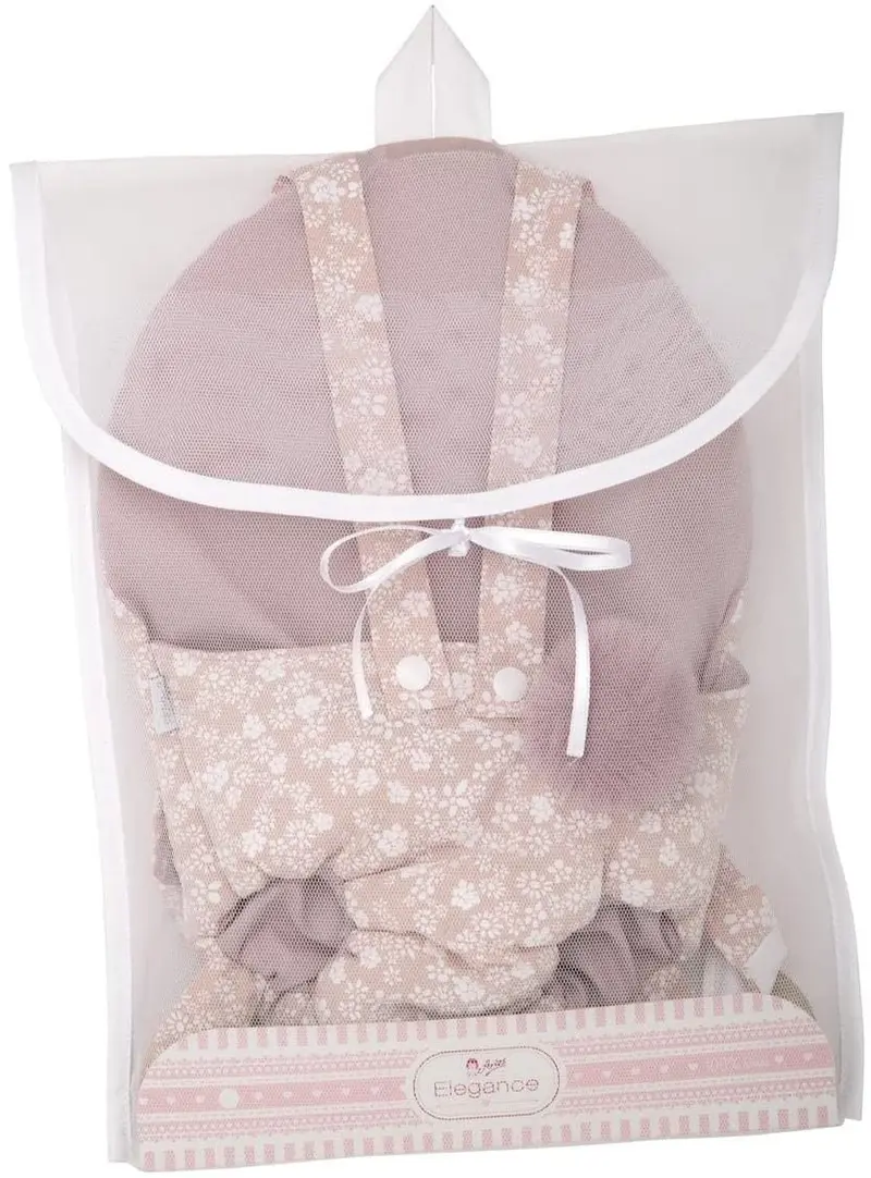 Portabebé para Muñecas Arias Rosa con Estrellas 45 cm | Ref. 6320