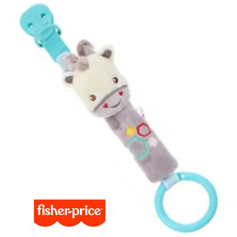 Portachupete jirafa de peluche Fisher Price para bebe desde 0 meses