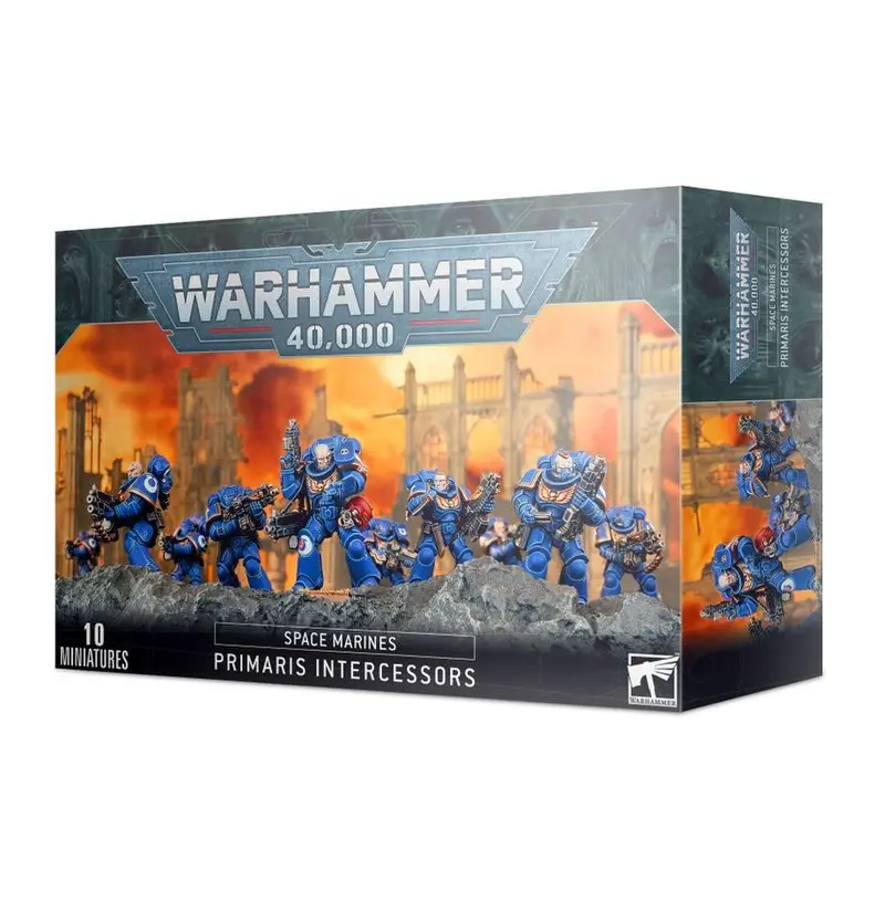 Primaris Intercessors Space Marines Warhammer 40K | 10 Miniaturas con Stock en España