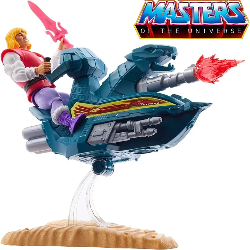 Príncipe Adam Origins con Sky Sled Masters del Universo