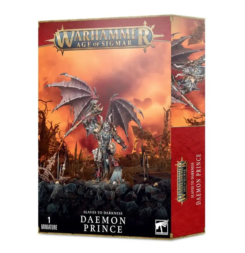 Príncipe Daemon Warhammer | Miniatura Caos 112 Piezas Age of Sigmar y 40K