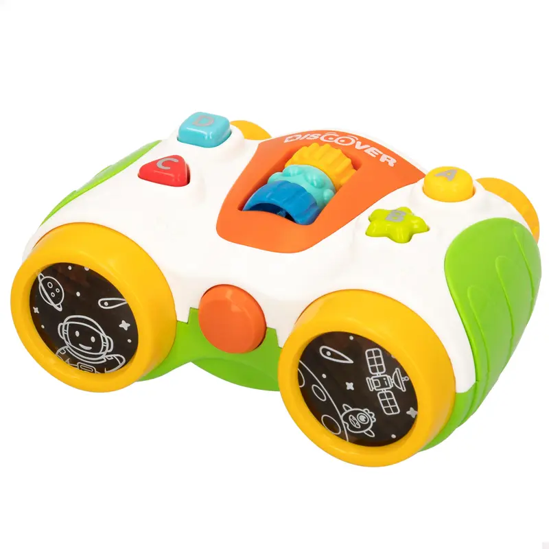 Prismáticos infantiles con sonidos y luces C'baby