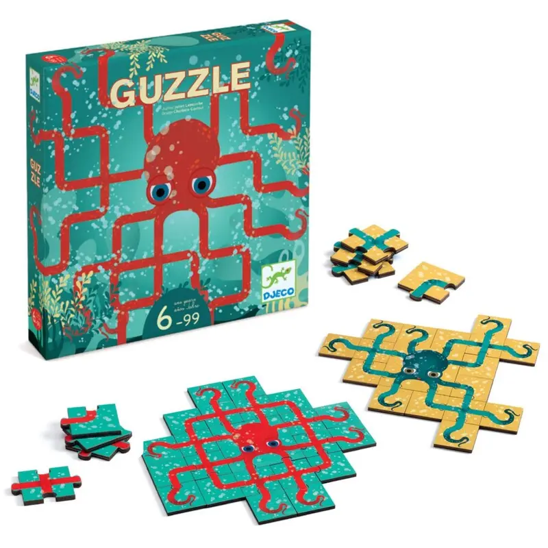 Pulpo Guzzle Juego de Estrategia DJ08471 - Djeco 38471