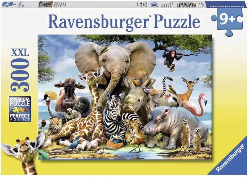 Puzle amigos africanos 300 piezas - ravensburger 13075