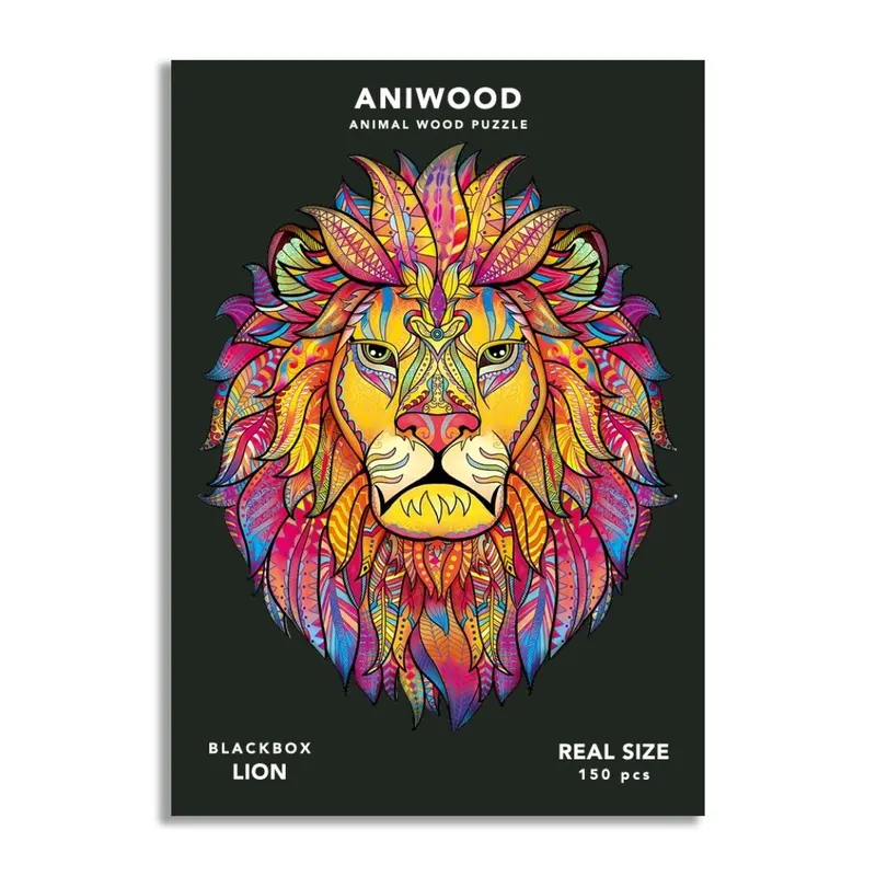 Puzle aniwood leon m - aniwood 150 pzas