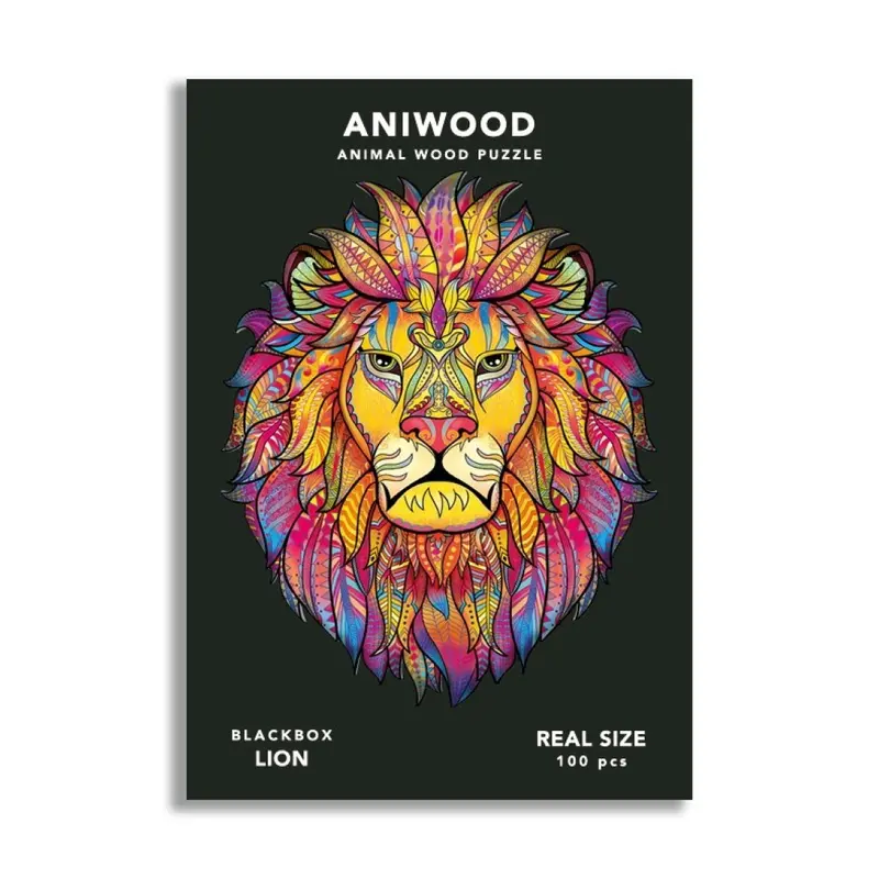 Puzle aniwood leon s - 2318 s aniwood 100 pzas