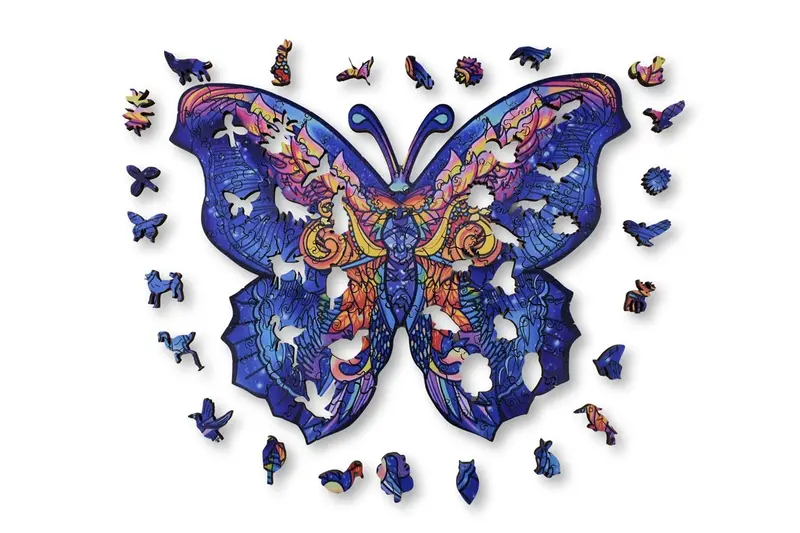 Puzle aniwood mariposa l - aniwood 200 pzas