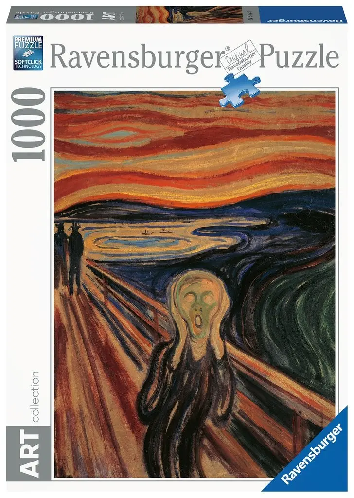 Puzle de 1000 piezas edvard munch