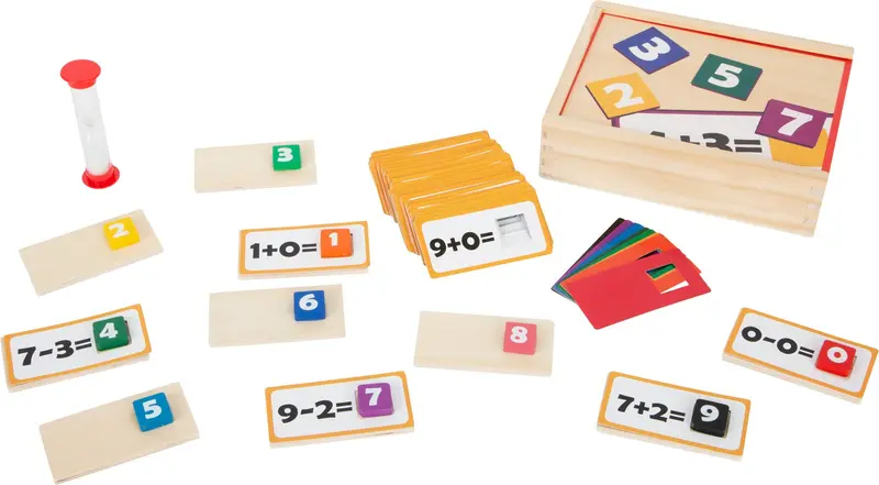Puzle educativo de madera matematicas - small foot