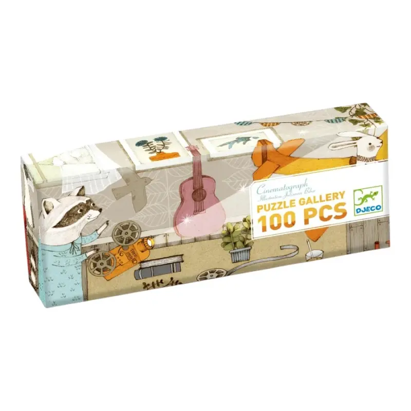 Puzle Galería Cinematograph, 100 pzas - Djeco