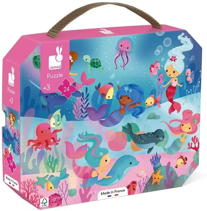 Puzle sirenas 24 pc - janod