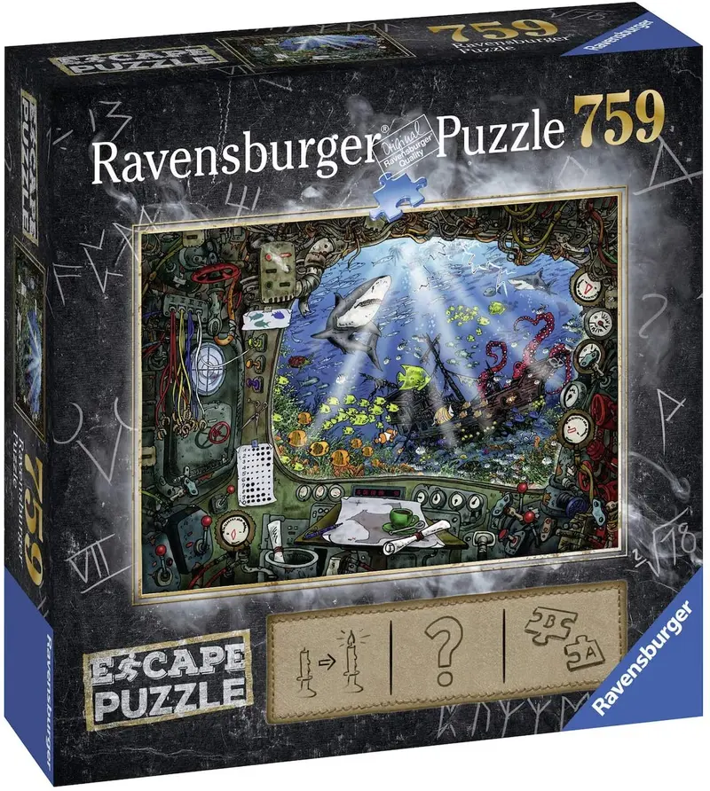 Puzle submarino - ravensburger