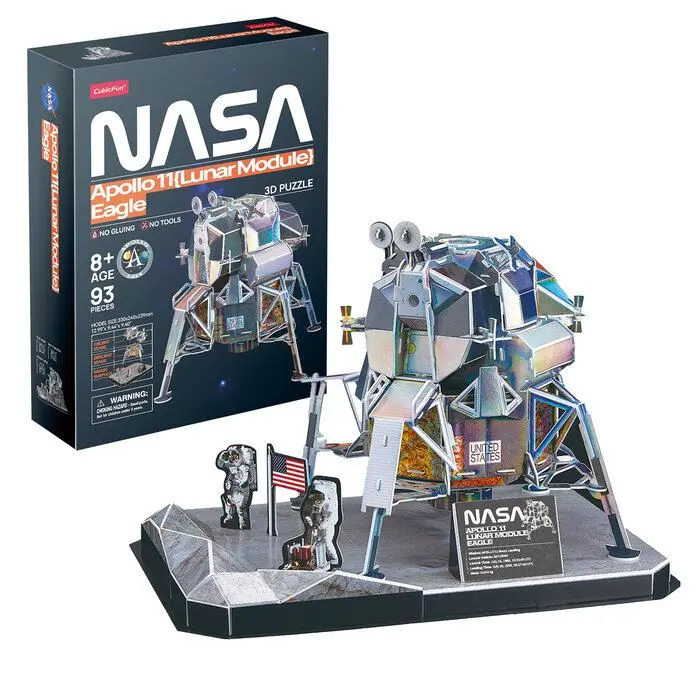 Puzzle 3d apollo xi lunar eagle - worldbrands ns803455