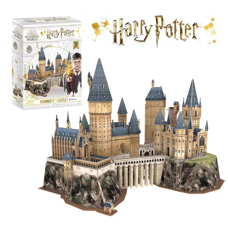 Puzzle 3D Castillo de Hogwarts -WorldBrands DS1013H