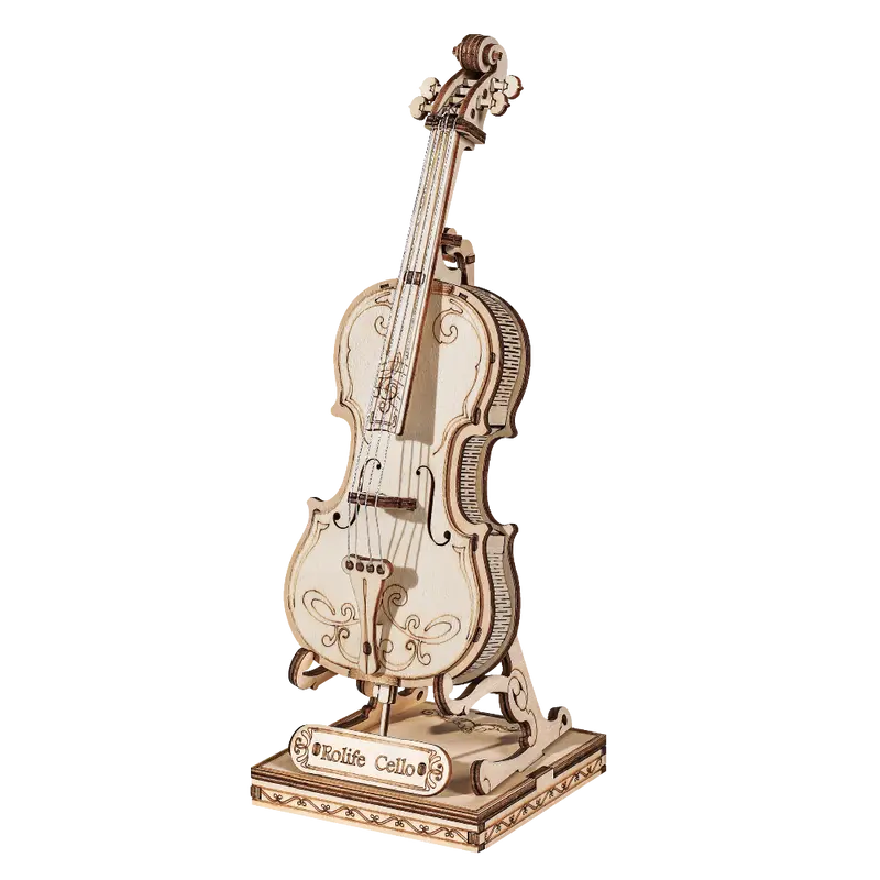 Puzzle 3D de madera Rolife - Cello