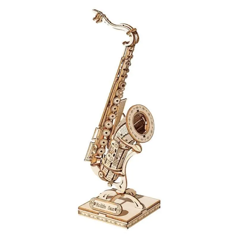 Puzzle 3D de madera Rolife - Saxophone