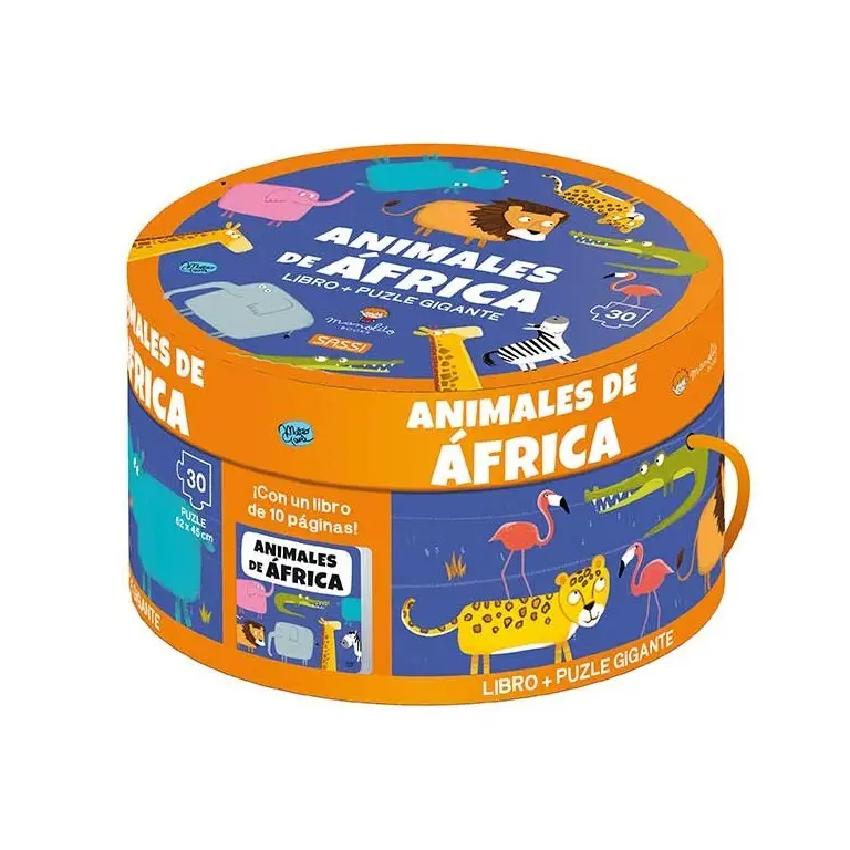 Puzzle animales de africa 30 piezas - manolito