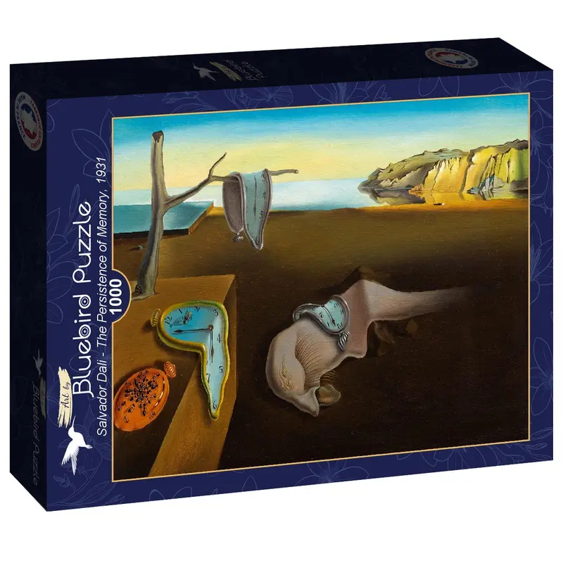 Puzzle Bluebird Puzzle - Salvador Dali - The Persistence of Memory, 1931. 1000 piezas