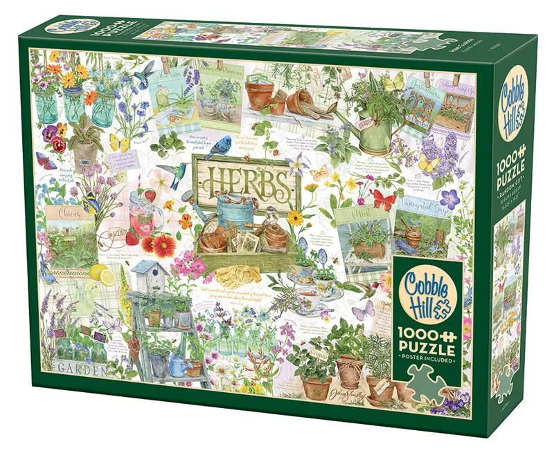 Puzzle Cobble Hill Herb Garden. 1000 piezas