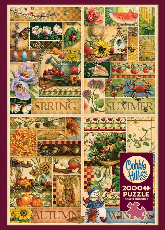 Puzzle Cobble Hill - The Four Seasons. 2000 piezas