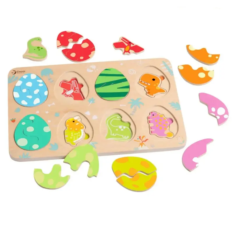 Puzzle de madera Dinosaurios