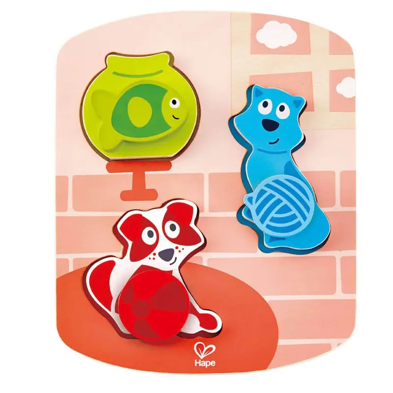 Puzzle dinámico Mascotas