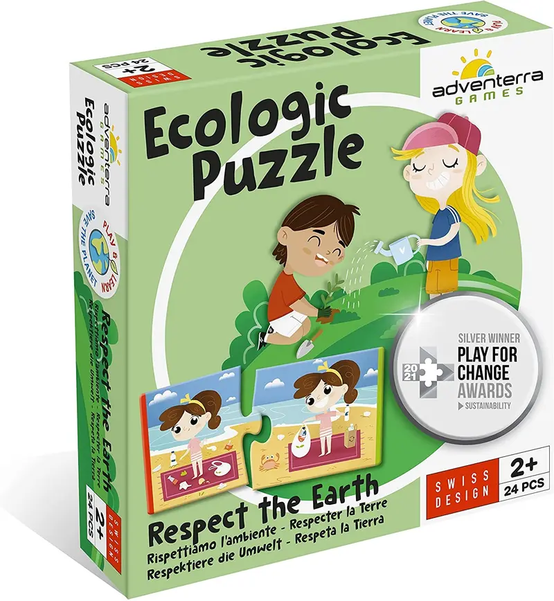 Puzzle ecologic respeta la tierra - adventerra games
