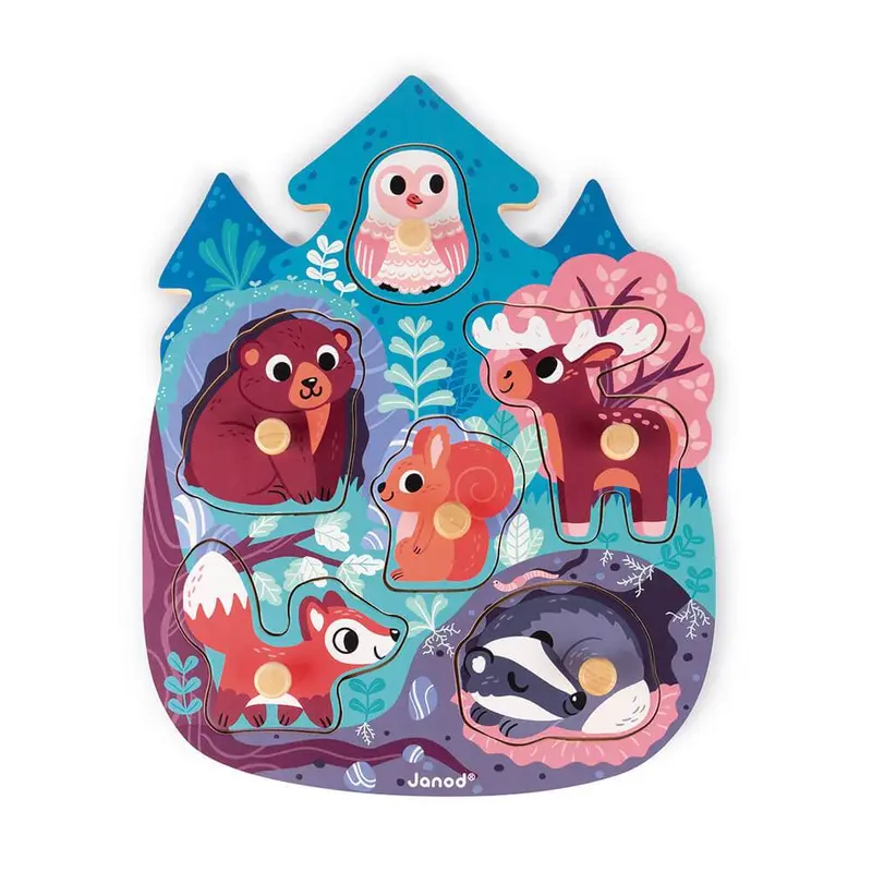 Puzzle encajable El Bosque