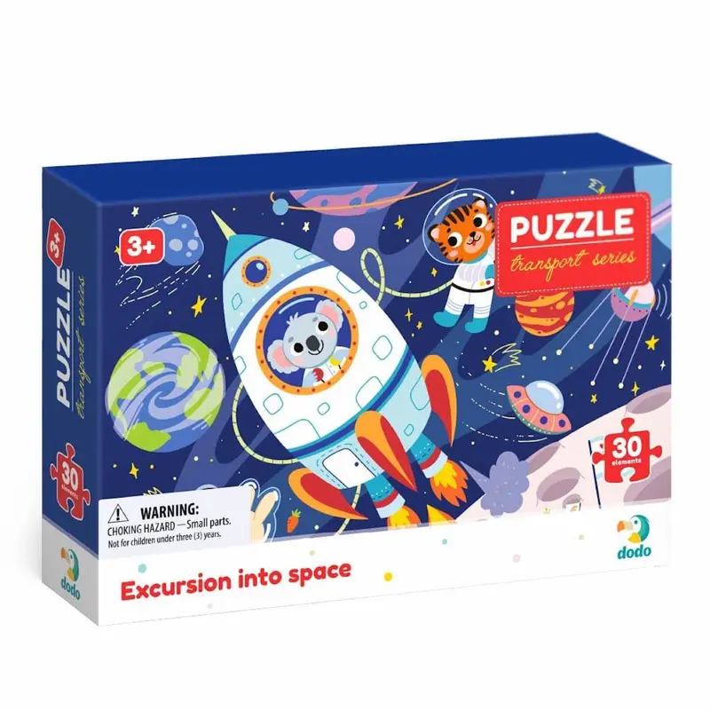 Puzzle Excursión al espacio (30 piezas)