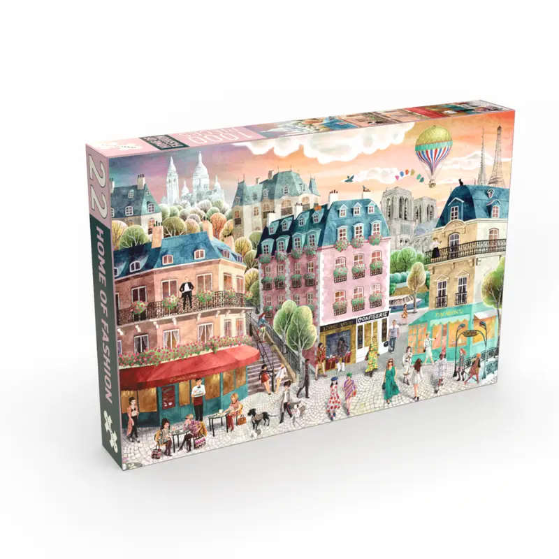 Puzzle HOME OF FASHION de 1000 piezas - París