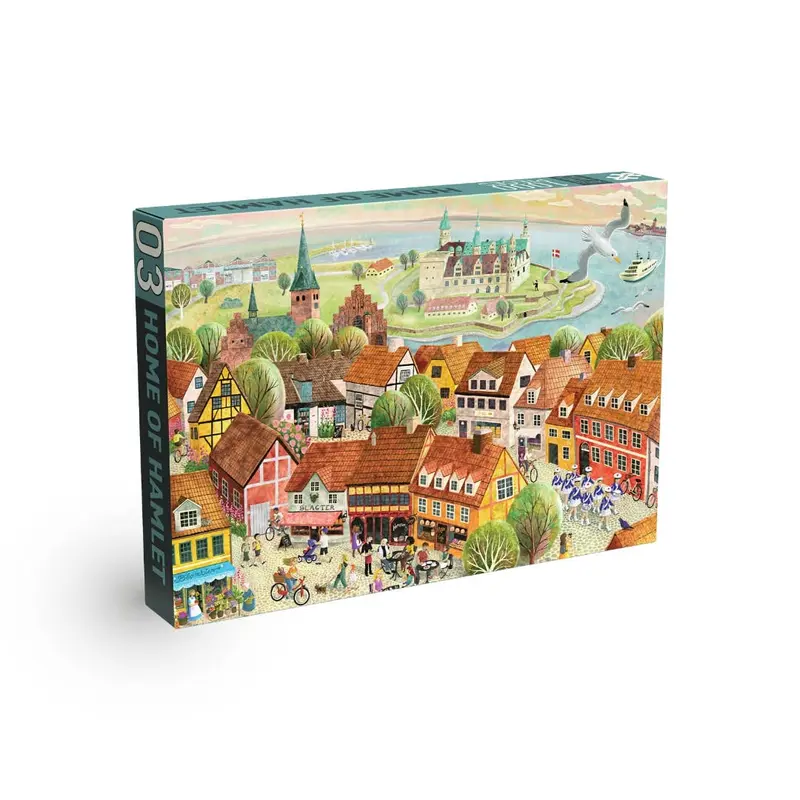 Puzzle Home of Hamlet de 1000 piezas
