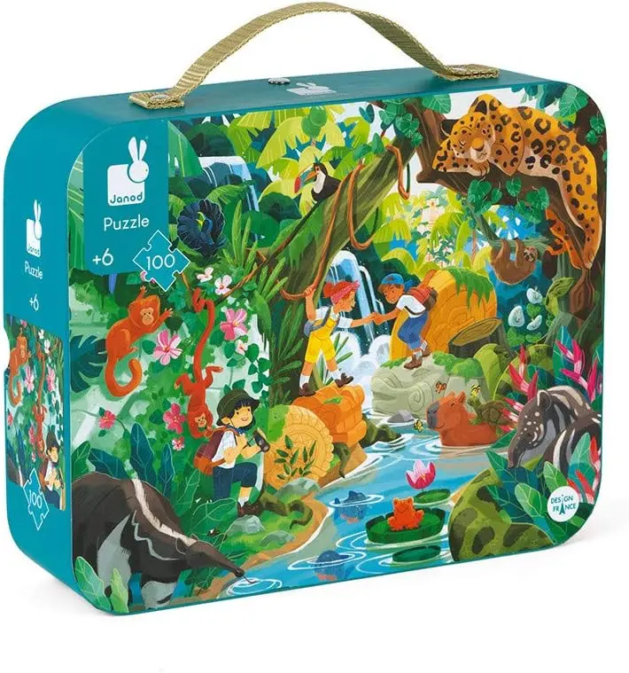 Puzzle Infantil Aventura Inca Janod | 100 Piezas