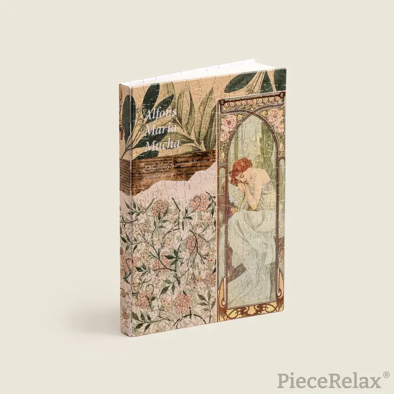Puzzle Journal - Alphonse Mucha - The Times of the Day. 329 piezas