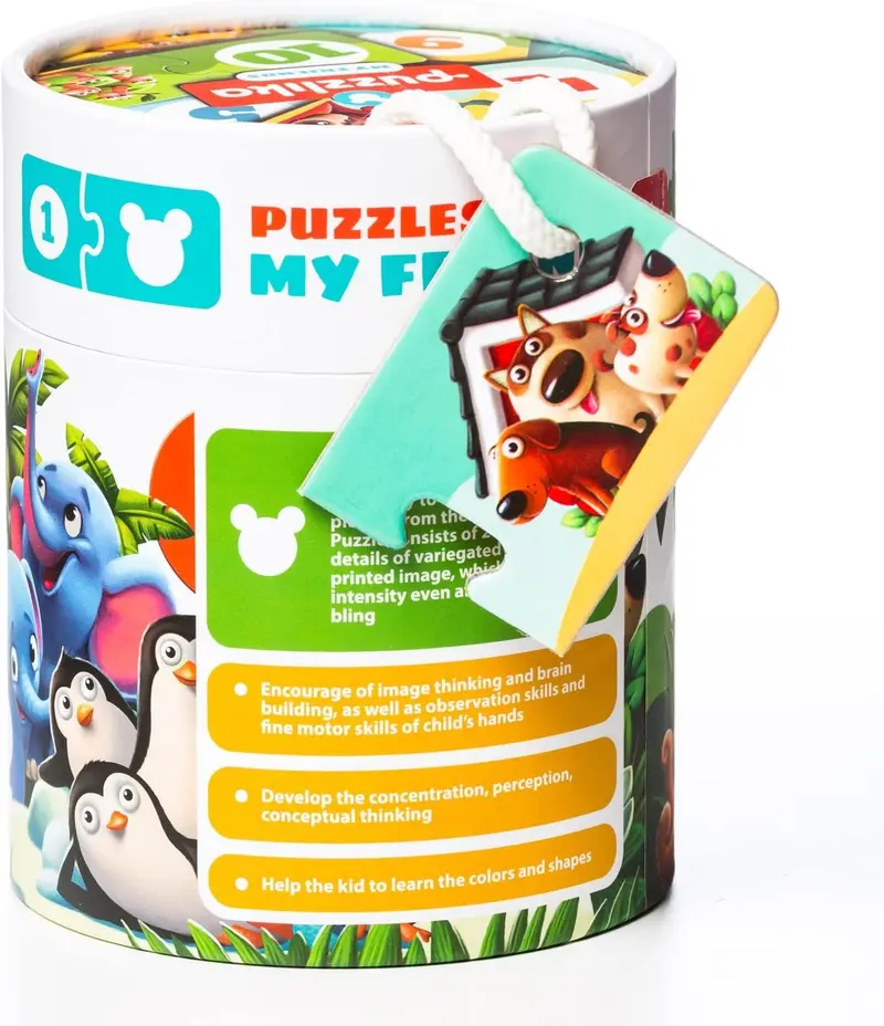Puzzle mis amigos - cubika 13005