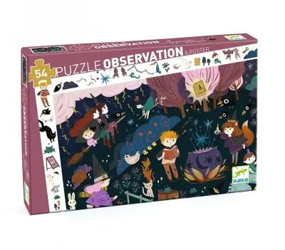 Puzzle Observación Aprendices de brujo - Djeco
