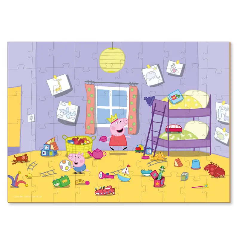 Puzzle Peppa Pig - Habitación