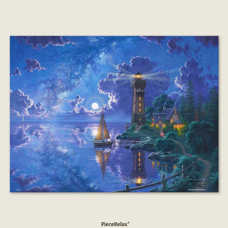 Puzzle PieceRelax - Abraham Hunter - Light of Peace. 1008 piezas