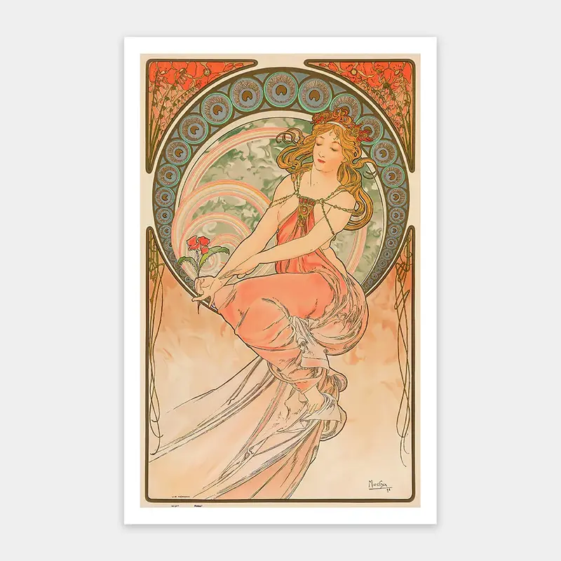 Puzzle PieceRelax - Alphonse Mucha - The Arts - Painting. 1000 piezas
