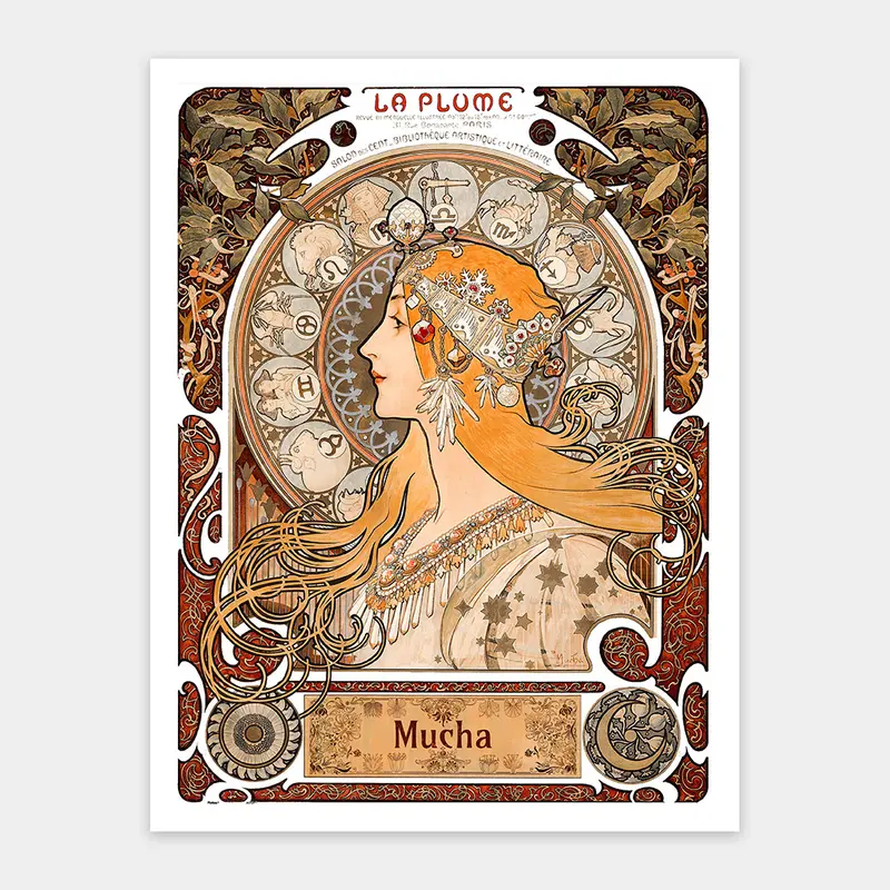 Puzzle PieceRelax - Alphonse Mucha - Zodiac. 1200 piezas
