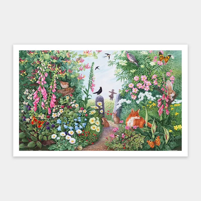 Puzzle PieceRelax - Anne Searle - Summer Hedgerow. 1000 piezas