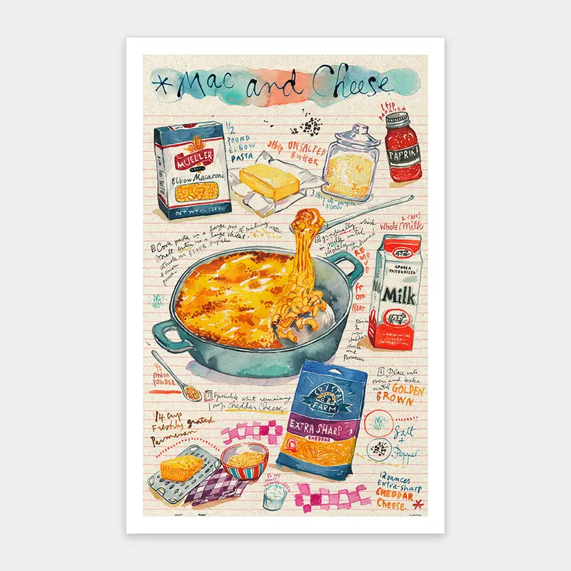 Puzzle PieceRelax - Lucile Prache. Mac and Cheese. 1000 piezas