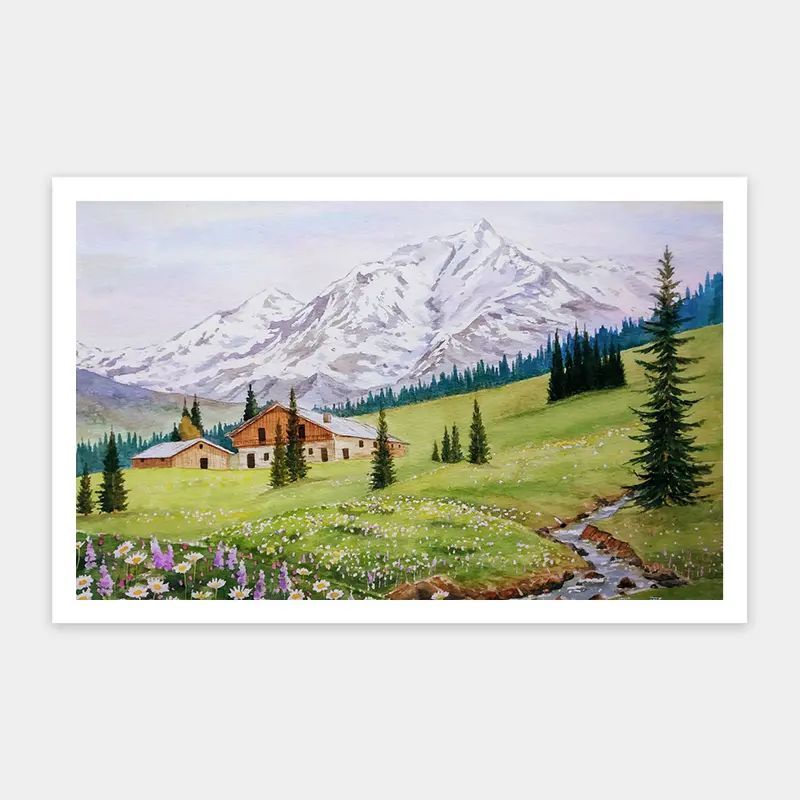 Puzzle PieceRelax - Montainous Tranquility. 1000 piezas