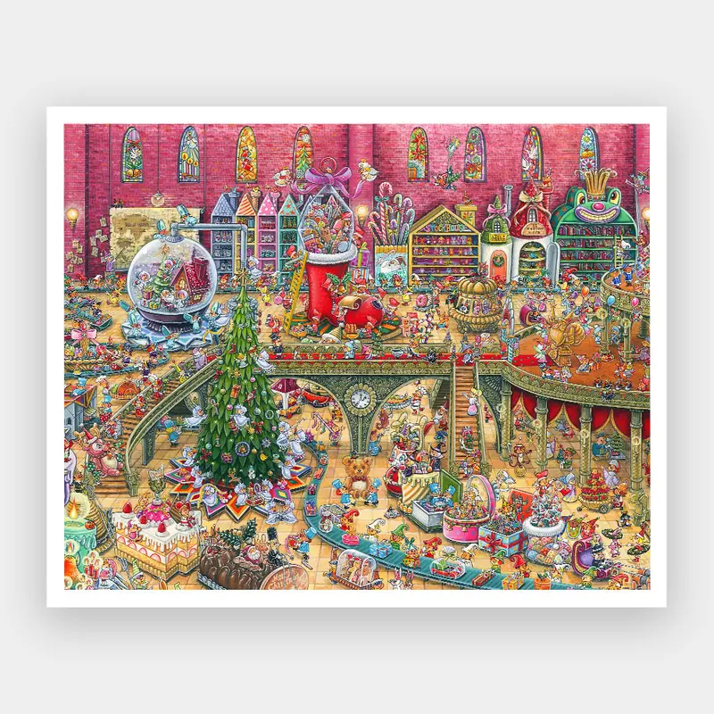 Puzzle PieceRelax - Shinji Yamamoto - Christmas Factory. 2000 piezas